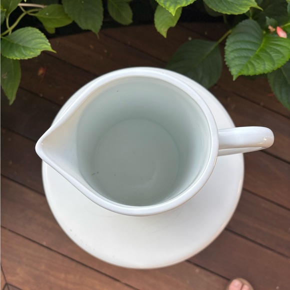 Elegant White Pitcher - Picture 2 of 2
